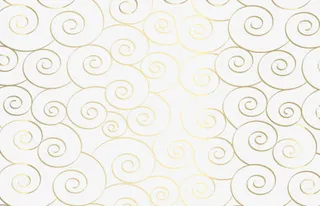 手绘花纹装饰名片免抠