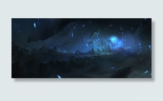 神秘游戏光效场景免抠