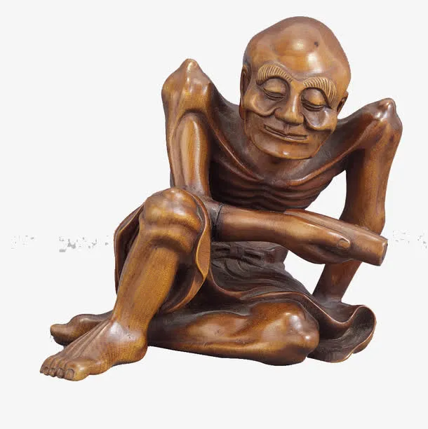 雕刻玉石人物免抠