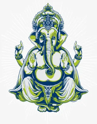 印度象鼻神免抠