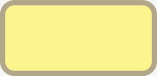 黄色花纹框架免抠