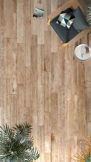 俯视椅子木地板H5背景高清