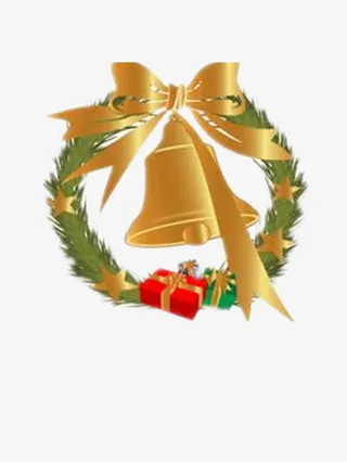 圣诞节花环免抠