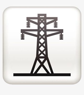 输电塔图标设计免抠