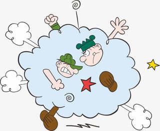 打架的士兵免抠