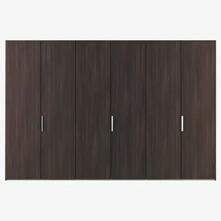 现代简约整体衣柜门免抠