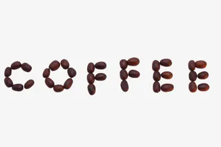coffee字母免抠