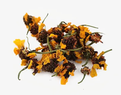 散落的雪菊免抠