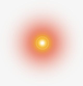 红色光晕七夕免抠