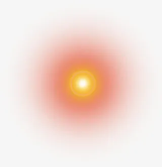 红色光晕七夕免抠