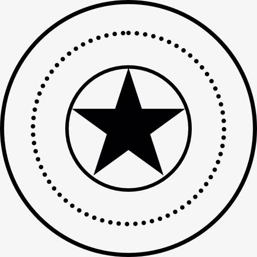 美国队长盾牌图标免抠