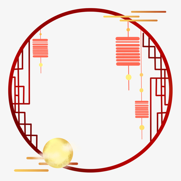 国潮中国风元素免抠