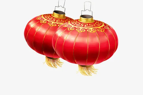 红灯笼免抠
