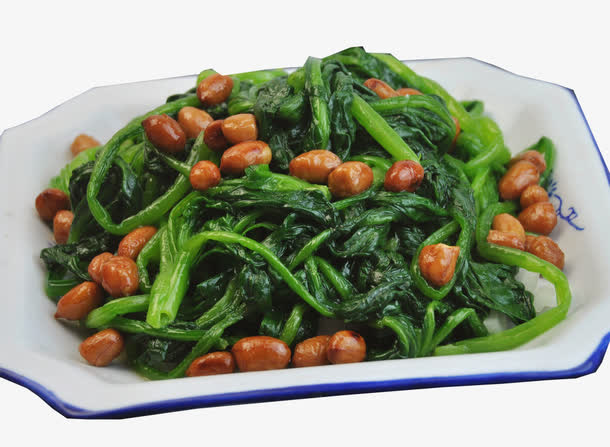 果仁菠菜免抠