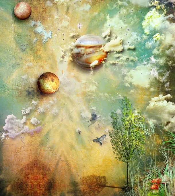 星球与树免抠