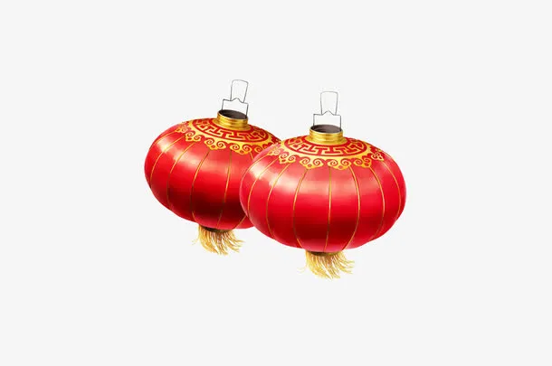 大红灯笼免抠