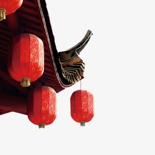 中式屋檐免抠