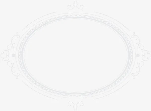 手绘灰色圆圈免抠