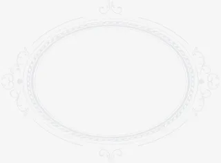 手绘灰色圆圈免抠