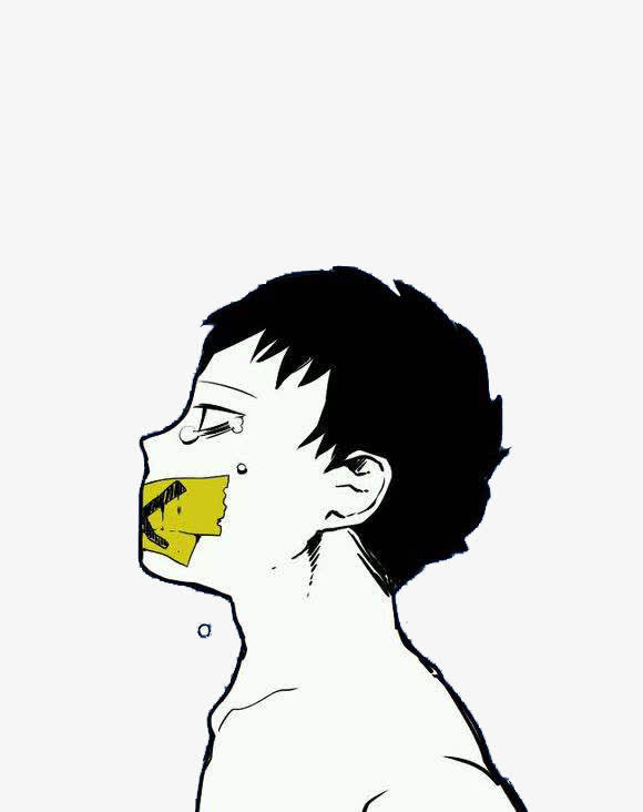 流泪男孩免抠