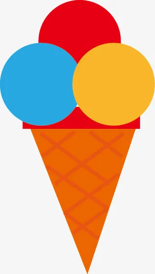 夏天好吃的冰激凌免抠