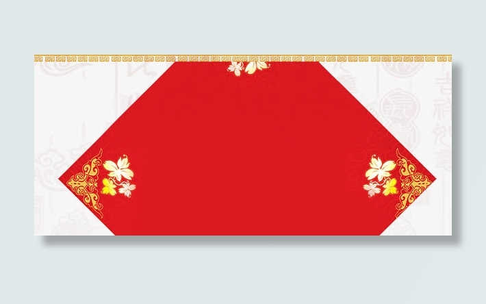 红色新年节日背景素材
