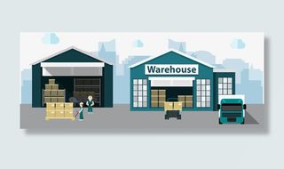 2017仓储物流类素材免抠