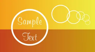 矢量时尚名片模板免抠