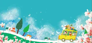 旅游金秋出游高清