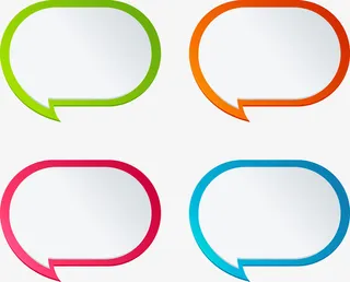 PPT商务图标标签免抠