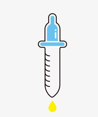 化学的滴管PNG免抠