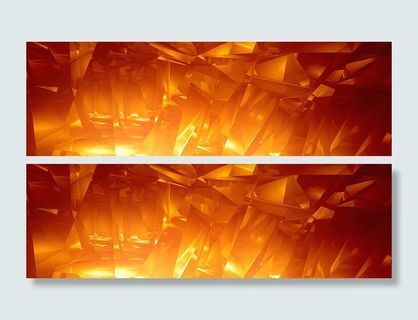 炫彩金色立体背景高清