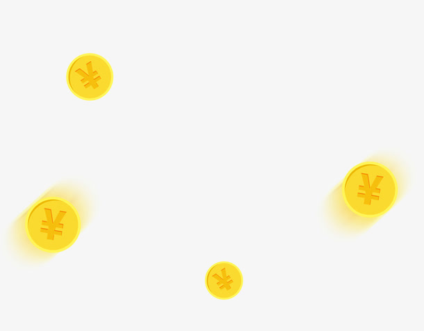 金币漂浮免抠