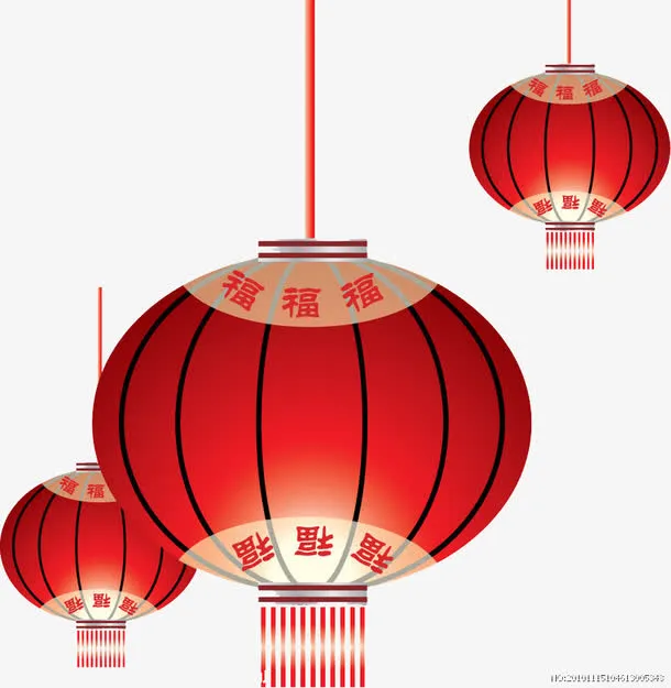 红灯笼免抠