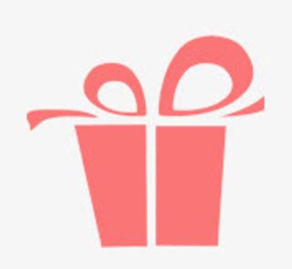 唯美卡通礼盒免抠