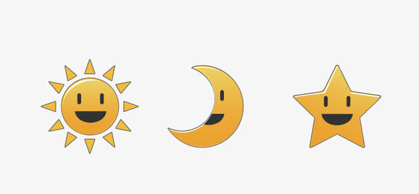黄色的太阳免抠