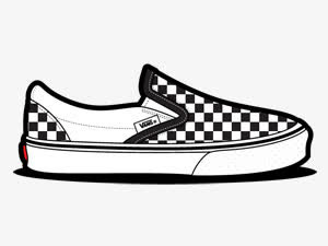 货车棋盘鞋van-slip-ons-shoes-icons免抠
