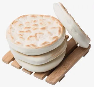 电烤出炉白吉馍面饼免抠