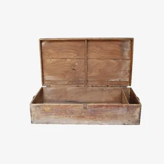 破旧木板箱免抠