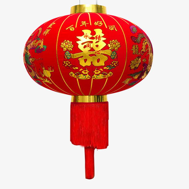 婚礼灯笼免抠