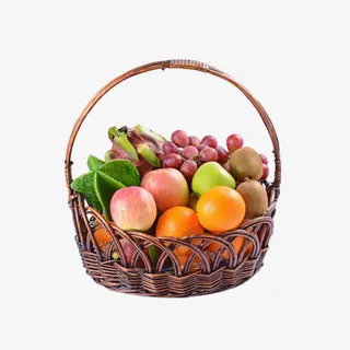 水果礼篮免抠