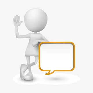 矢量3D立体小人免抠