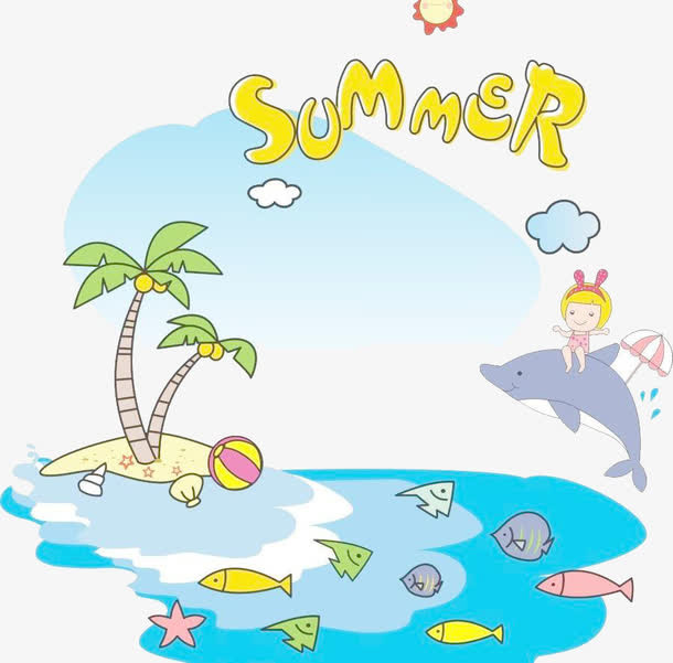 夏天背景