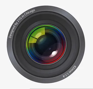 相机镜头矢量素材免抠