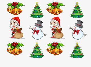 雪人和圣诞节免抠