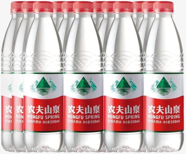 农夫山泉550ml免抠