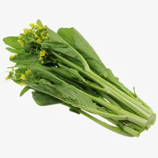 一把新鲜的开花广东白菜苔食物免免抠 一把新鲜的开花广东白菜苔食物免免抠