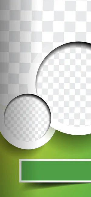 格子纹理圆形几何绿色展板海报背景高清