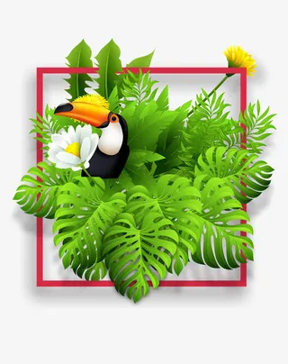 春天生机勃勃创意背景