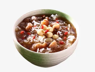 熬粥桂圆肉素材免抠